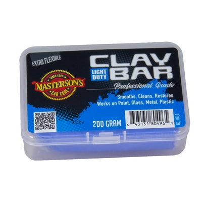 BLUE CLAY BAR MEDIUM GRADE (200 grams) W/CASE - AC_118_1