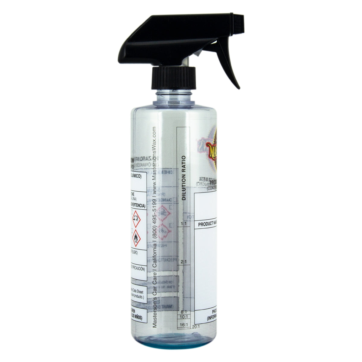 PRODUCT CONTAINER DILUTION BOTTLE W/TRIGGER SPRAYER 470ml - AC_148_1