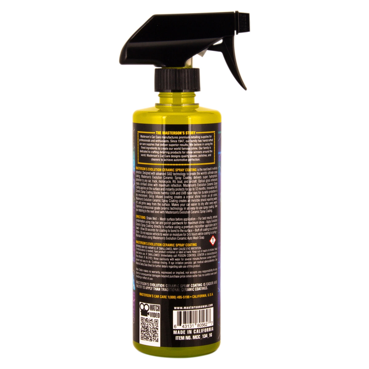 EVOLUTION CERAMIC SPRAY COATING (470 ml) - MCC_134_16