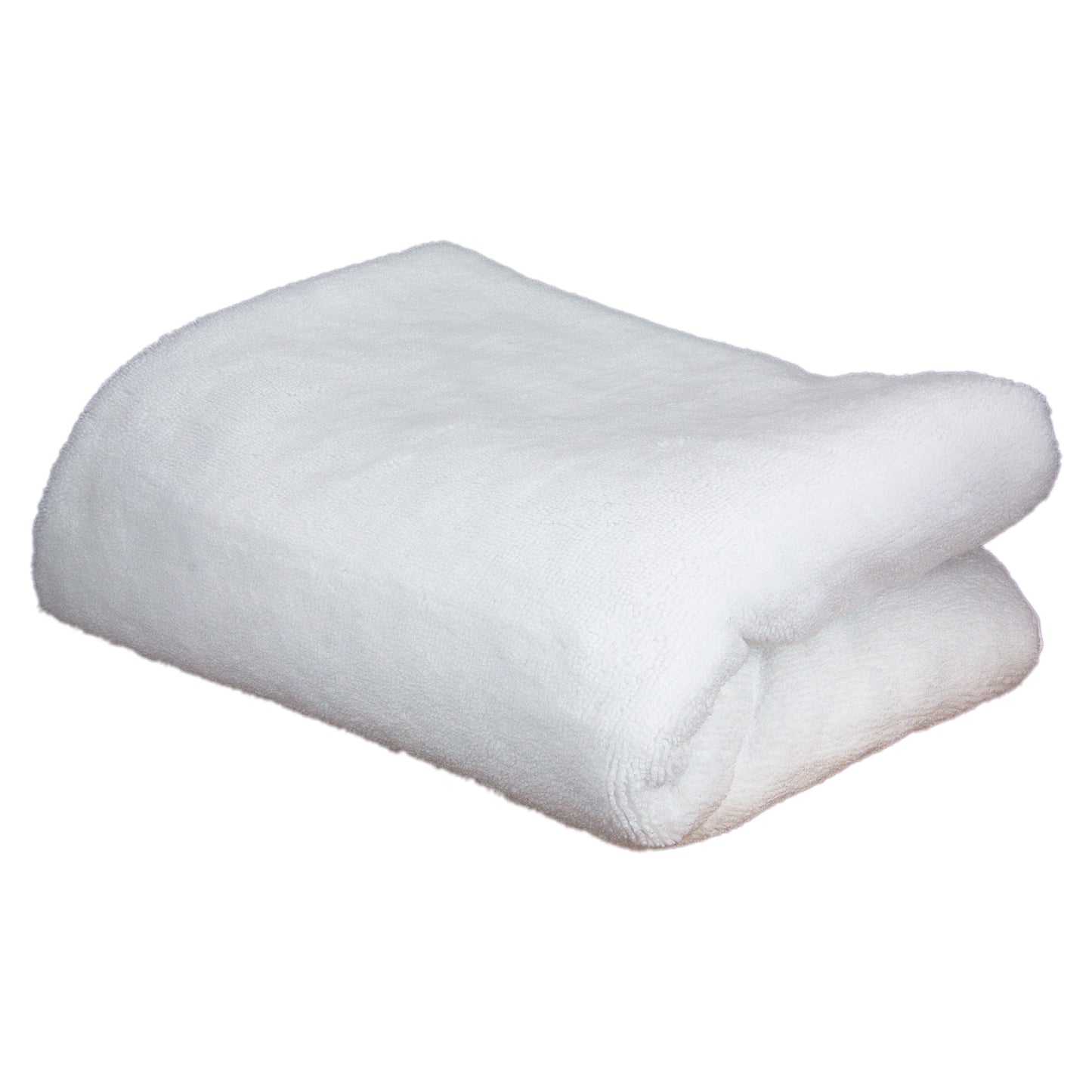 Big Blizzard White Extra Large Silk Lined Drying Towel 52inch x 36 inch