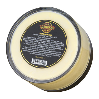 Masterson's Legend Paste Wax Handmade Premium Carnauba 350ml