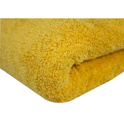 Big Orange Silk Lined Microfiber Drying Towel 90cm x 63cm   - MF_113_1