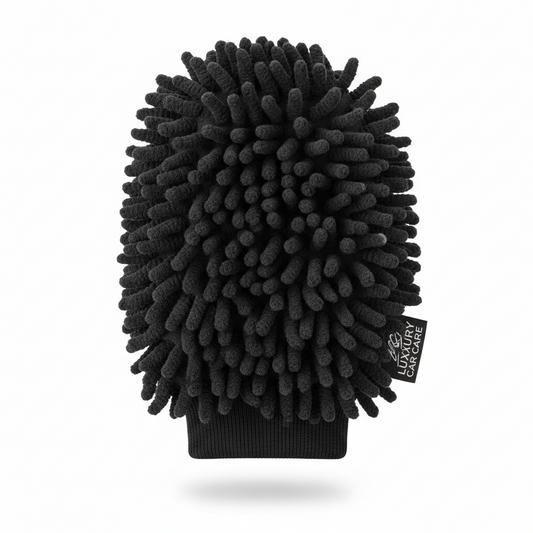 Big Black Chenille Microfibre Wash Mitt
